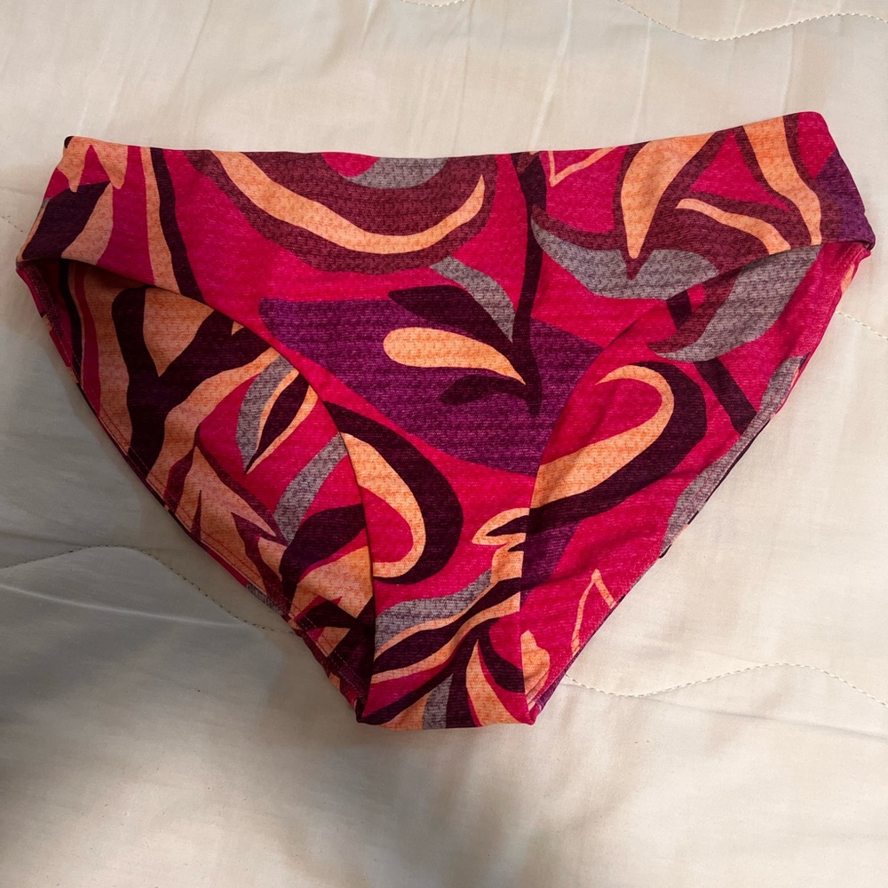 MIKOH Psychedelic Pink Bikini Bottom